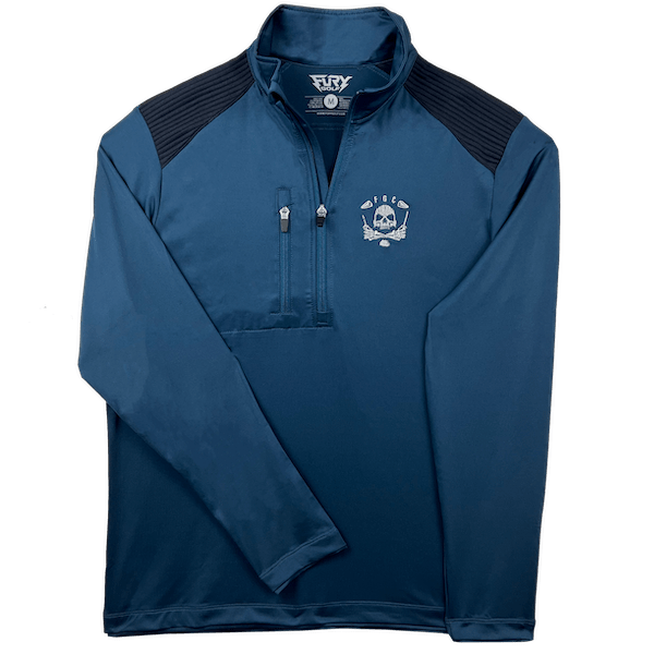 Rainmaker Quarter-Zip (Blue) – Fury Golf