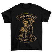 "Sink Putts, Raise Hell" T-Shirt
